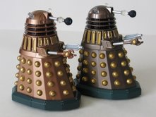 Assault Dalek & SDCC Chocolate Assault Dalek