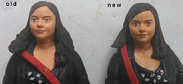 Clara Oswald with Revised Hair and Body