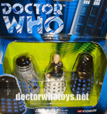 Corgi Daleks & Davros Set