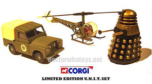 Corgi Doctor Who UNIT Set