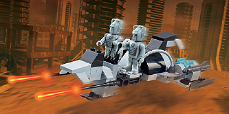 Cyberman Speeder Mini Vehicle Set