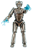 Corroded Cyberman With Face Damage With Electric Hands Wave 2D (damage to RHS of chest)