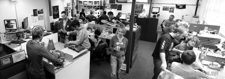 Inside the Designworks Windsor Workshop - All images exclusively approved for use only on doctorwhotoys.net by Designworks, Character Options and BBC