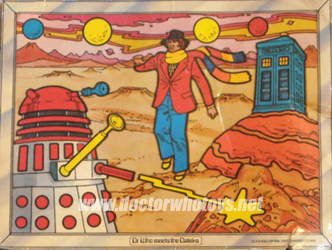 Doctor Who 3-D Clay Picture - Thanks Ian O