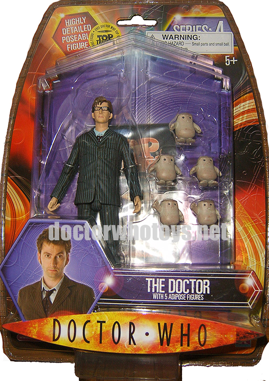 The Doctor with 5 Adipose Figures
