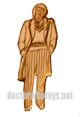 Fifth Doctor enamel badge  - Thanks Ian O