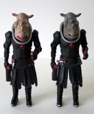 Series 3 Judoon Captain and Judoon Captain (grey)