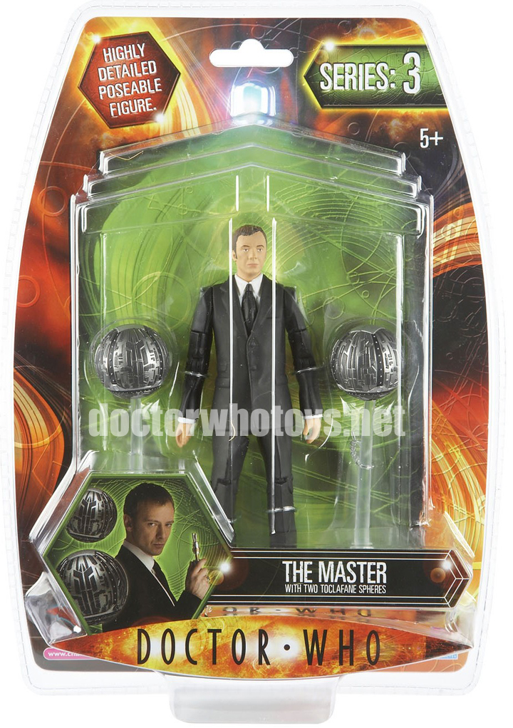 The Master with Two Toclafane Spheres