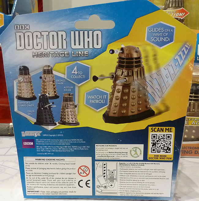 Electronic Moving Daleks