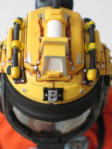 Spacesuit Doctor 12 Inch Action Figure Helmet Detail
