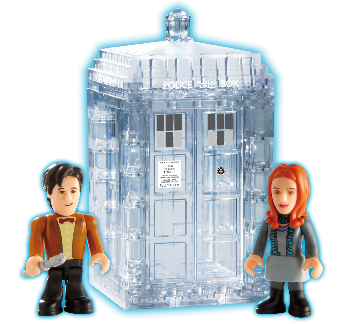 Character Building Tardis Dematerialising Set