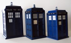 Tardis Cookie Jar, Flight Control Tardis and Tardis Money Box