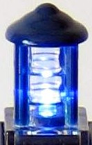 Tardis Cookie Jar Lamp detail