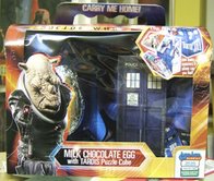 Milk Chocolate Egg with TARDIS Puzzle Cube