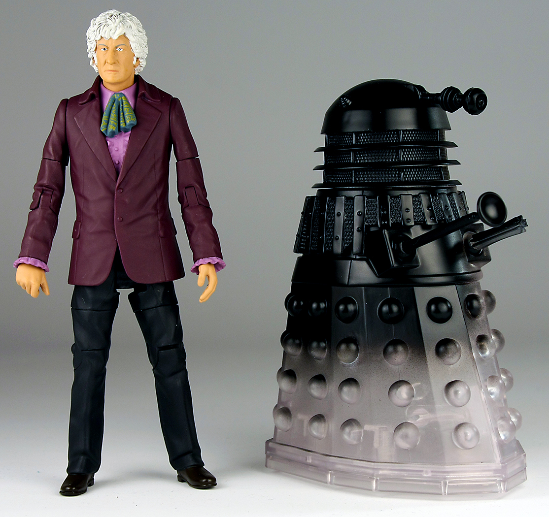Third Doctor with Dalek