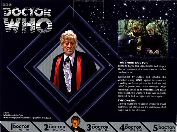 Third Doctor with Dalek