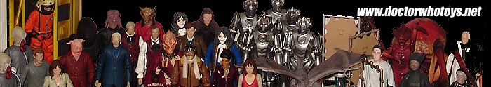 Lees Collection of Character Options Dr Who Figures