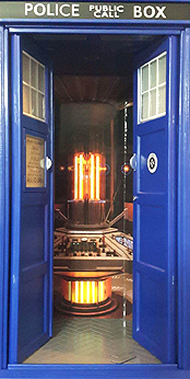 12 Doctor Flight Control Tardis Interiror